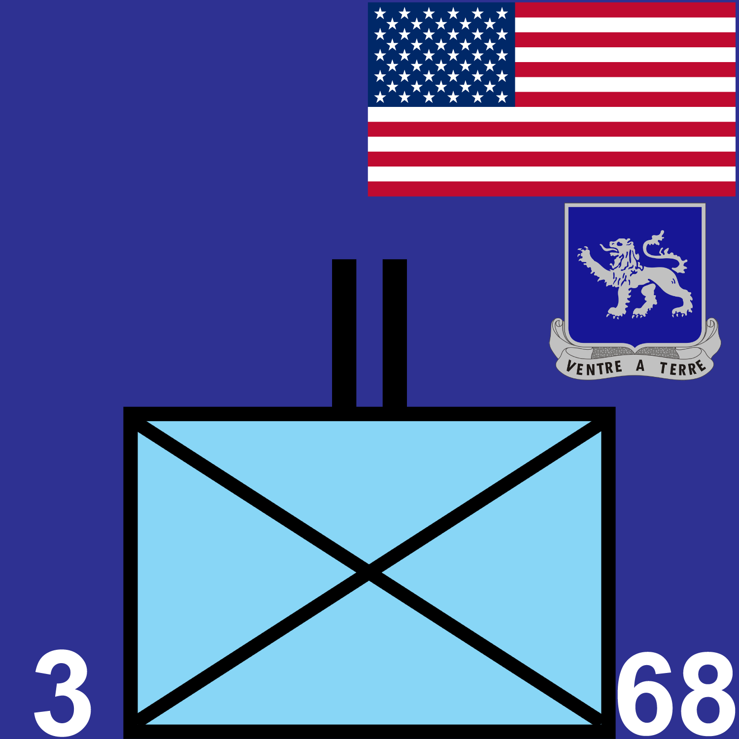 3d Battalion, 68th Infantry Regiment icon
